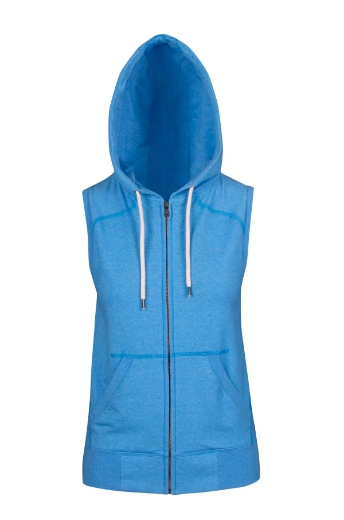 Picture of RAMO, Ladies Sleeveless Zip Hoodie